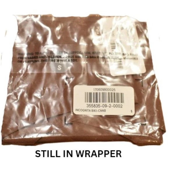 Athleta- Cinnamon Brown Incognita Cheeky Bikini Briefs - Picture 3 of 6